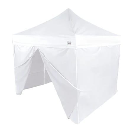 Impact Canopy TL Kit 10 FT x 10 FT  with 210d Top , Roller Bag and 4 pc 190T Walls, White 283020001